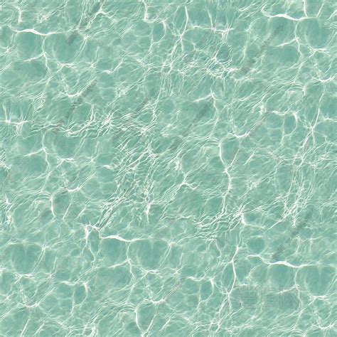 无缝蓝色游泳池水波纹水面水池纹理3d贴图下载[ID:102126533]_建E室内设计网