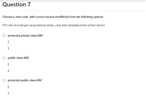 Image result for Java Code 3 Options