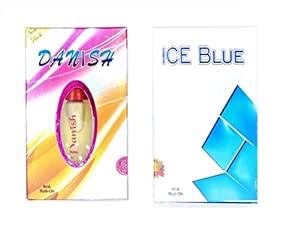 Raviour Lifestyle Danish and Ice Blue Long Lasting Attar Combo Each ...