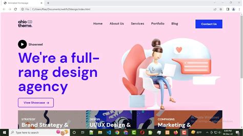 Image result for How to Create a Website Homepage in HTML CSS JavaScript