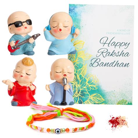 To The Nines Elegant Rakhi with Gift Set for Brother [Gift Combo ...