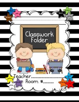 Image result for Class Work Folder Word