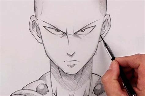 Image result for Saitama Drawing Tutorial