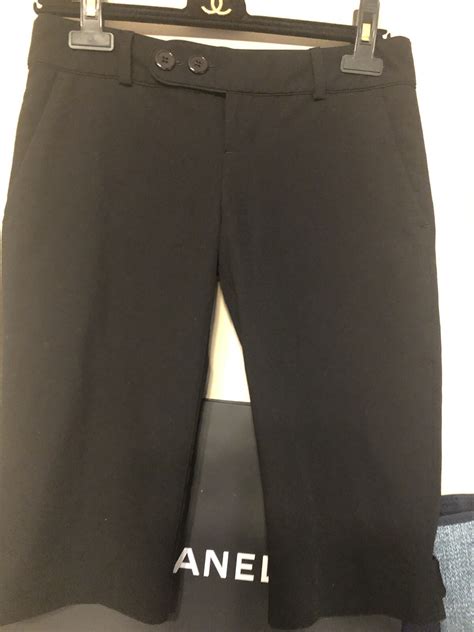 GUESS STRETCH BLACK CAPRI PANTS INNER POCKETS/ SIZE 2… - Gem