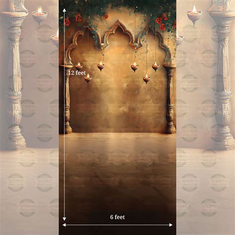 Dazzling Diya - Maternity Backdrops – Madras Prop Store