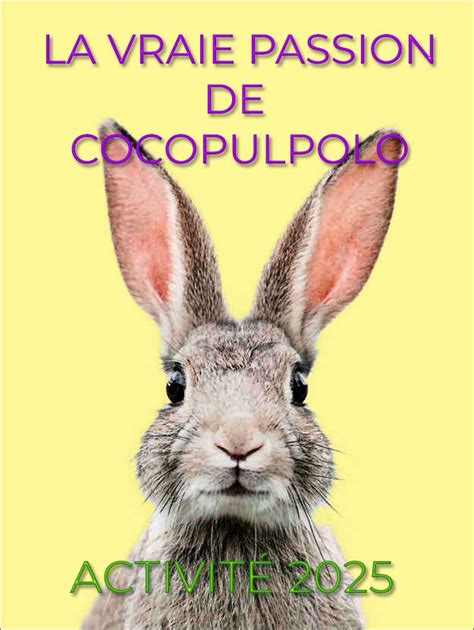 Quelle est la vraie passion de Cocopulpolo, le lapin-reporter de La ...