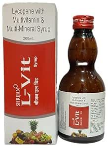 Buy Shrijan L-Vit Syrup 200ml | Lycopene with Multivitamin ...
