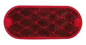 Peterson Manufacturing Red Oblong Reflector : Amazon.in: Car & Motorbike