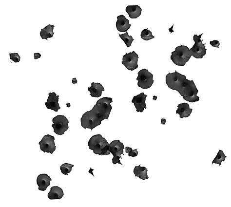 Bullet Holes PNG Images Transparent Free Download