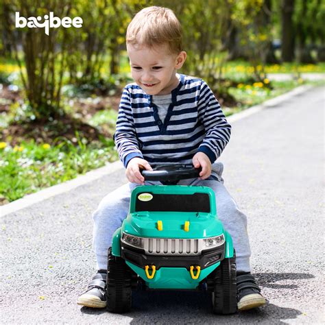 Baybee Baby Ride on Car for Kids, Push Ride on Toy With Led Light (Spe ...