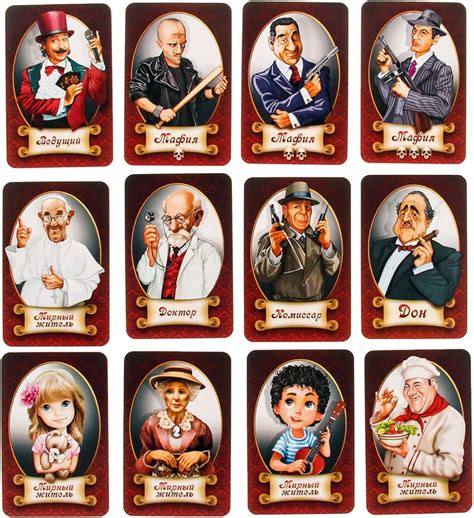 AEVVV Mafia Game Cards Set in Russian Party Game for India | Ubuy