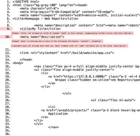 Web Reports - Web Reports