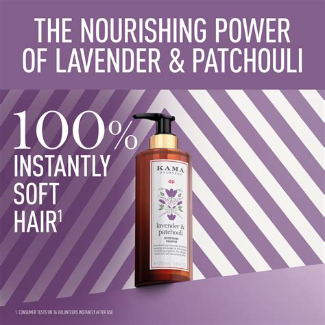 Buy Lavender & Patchouli Nourishing Shampoo | Kama Ayurveda