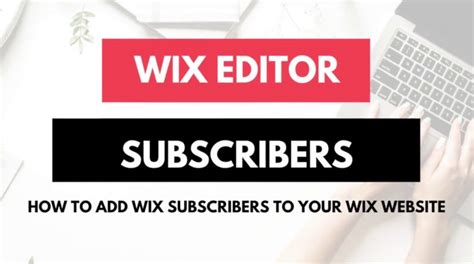 Image result for Wix Subscribe Form