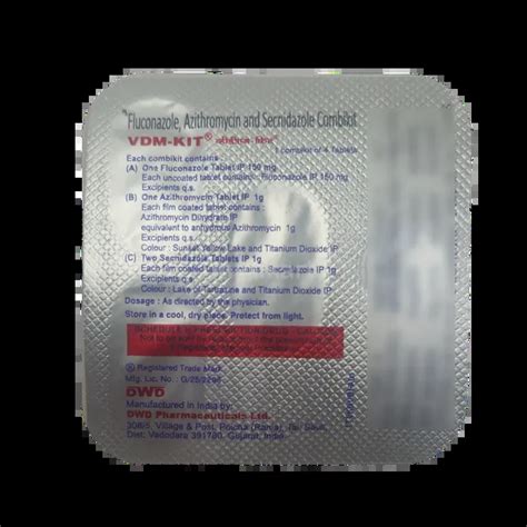 VDM KIT TABLET 4'S Price, Uses, Side Effects & Substitutes | Medkart