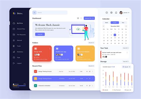 Storage Manager HTML Template 的图像结果