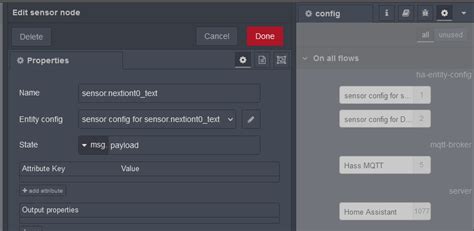 Node Red Entity Node 的图像结果