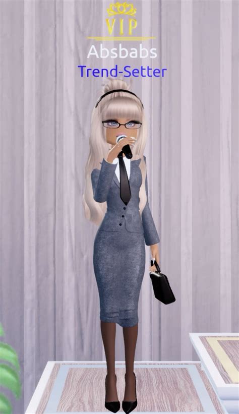 Dress to Impress News Reporter