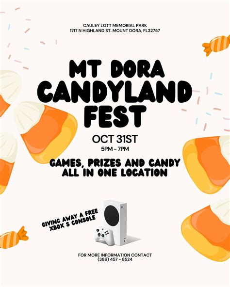 Mt. Dora Candyland Fest – A Safe & Sweet Event for Kids!, Cauley Lott ...