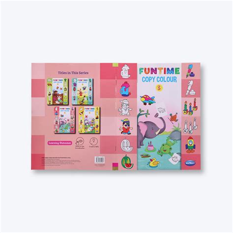 Navneet Funtime copy colour Book series set of 4 books