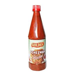 Golden Schezwan Sauce, Red Chilli Condiment, 750 ml : Amazon.in ...