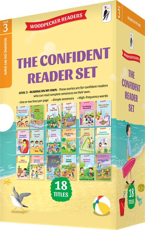 The Confident Reader Set (Level 3) (18 Vol. Boxed Set) – Woodpecker Books
