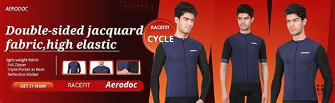 Aerodoc Men’s Equator Gun Powder Racefit Power Dry Cycling Race Fit ...