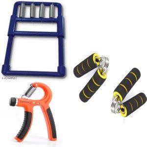 Dr Pacvu 3|Hand Grip,2 Gripper,1 Finger Stretcher for Increase forearm ...