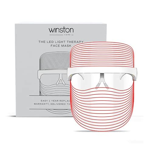 WINSTON Rechargeable Led Face Mask For Men And Women - 60 Min Runtime|3 ...