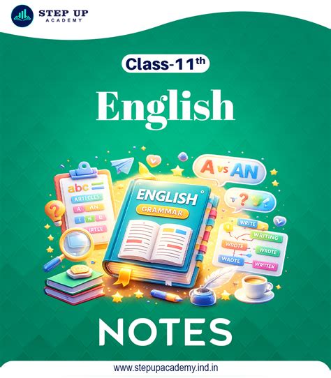 Class 11th English (NCERT) Complete Notes - Session 2024-25 | Step Up ...