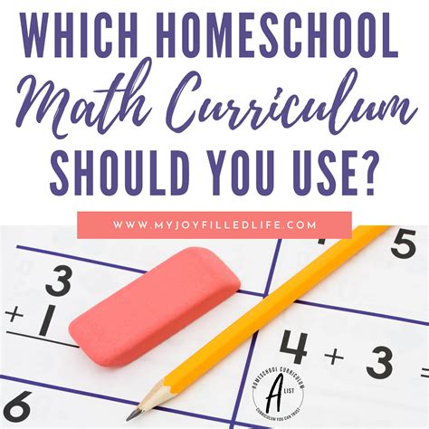 The Best Math Curriculum Options for Homeschoolers