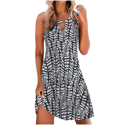 pimelu Sundresses for Women Casual Summer-Beach Dresses for Women 2034 ...