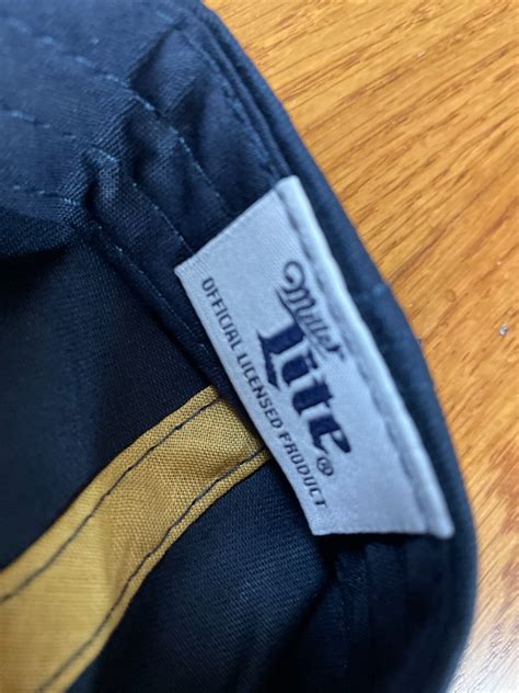 Miller Lite Beer Logo Navy Blue Gold Adjustable Beer | Ubuy India