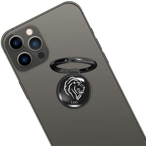 Swap-n-Snap 360° Holo-Ring Metallic Mobile Phone Ring Holder Grip and ...