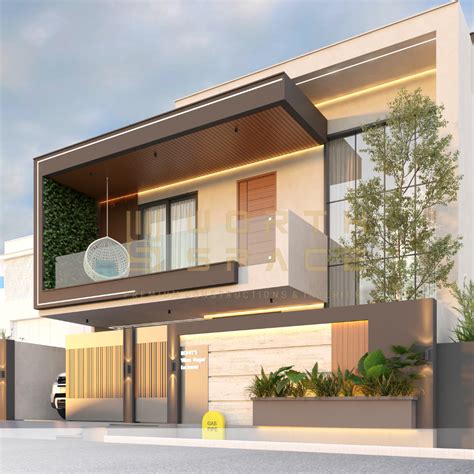 Unique Facade Design for Modern Homes by Worth Space - Worth Space