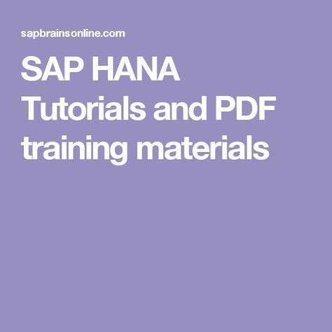 Image result for Hana Tutorials