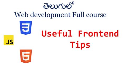 Image result for Front End CSS/HTML JavaScript Tutorial