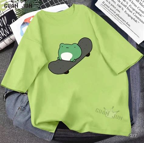 Frog T Shirts, Cute T Shirts, Cute Oversized Shirts, Mode Kawaii ...