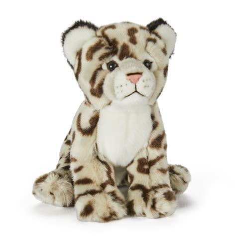 Hugs and Cuddles™ Rescue Center 10" Snow Leopard Plush, Ultra-Soft Fur ...