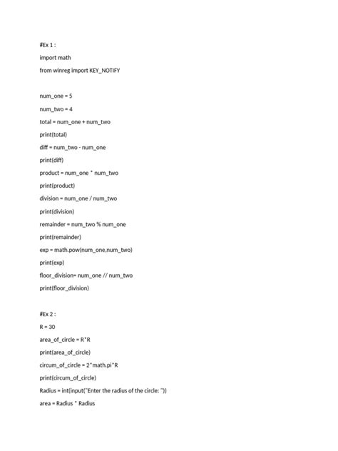 Python Math Operations 的图像结果