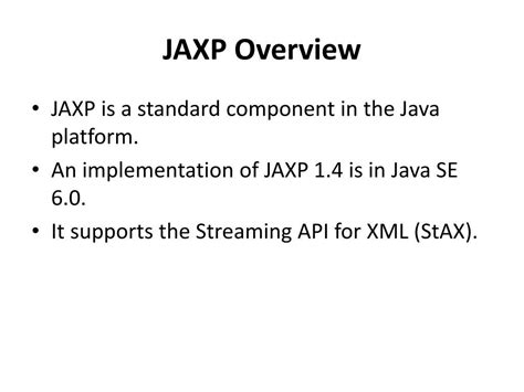Image result for Java API for XML Processing or JAXP Sample Code