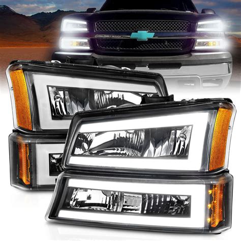 Cat Eye Silverado Headlights & Tail Lights: Complete LED Assemblies fo ...