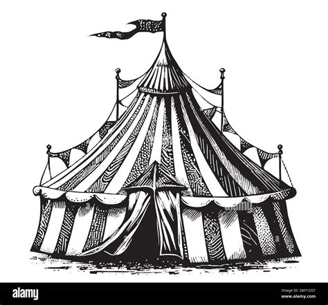 Top 28+ Background Images circus tent clip art black and white Completed