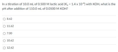 Image result for Back Titration Formula for Lactic Acid