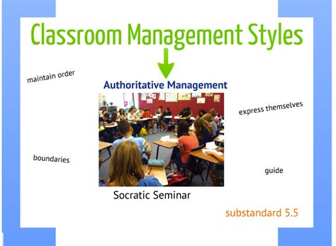 Developmental Standards Project: Classroom Management Strategies Put into Action