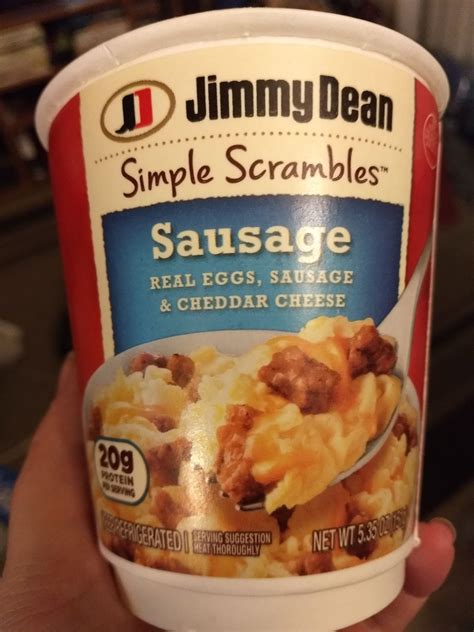 Jimmy Dean Simple Scrambles : r/keto