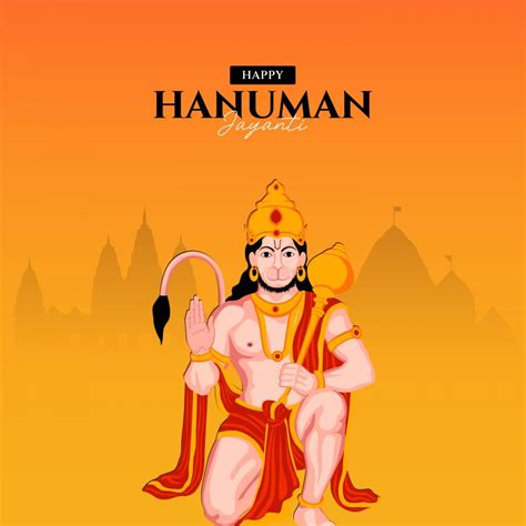 Posterit - Hanuman jayanti design
