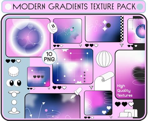MODERN GRADIENT TEXTURES PACK by chimiyaa on DeviantArt