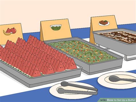 Buffet Set Up 的图像结果