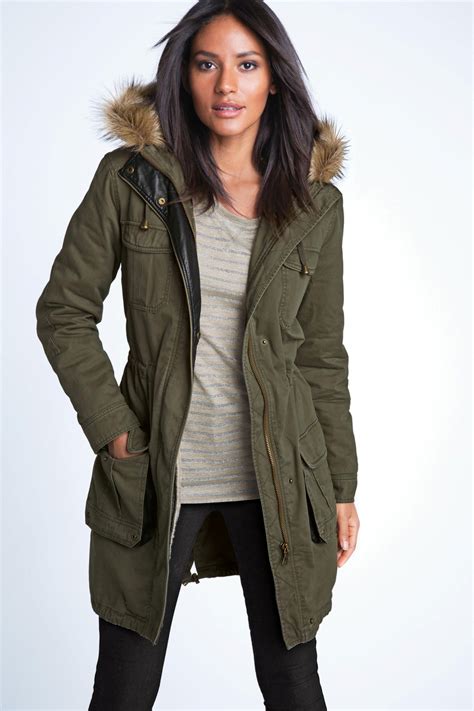 Ladies Parka Coats Khaki at Donna Palazzolo blog